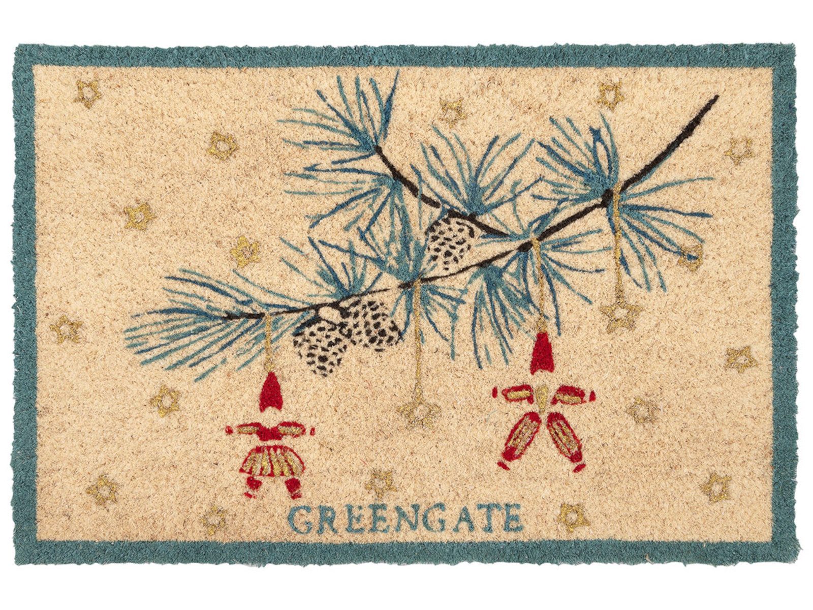 Greengate Fußmatte Juana Fußmatte white 60x40cm, Напольные коврики