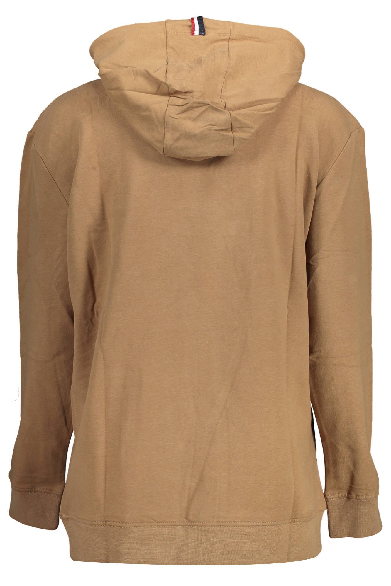 U.S. Polo Sweatshirt Elegantes Damen-Kapuzenpullover: Braun, Stickerei &