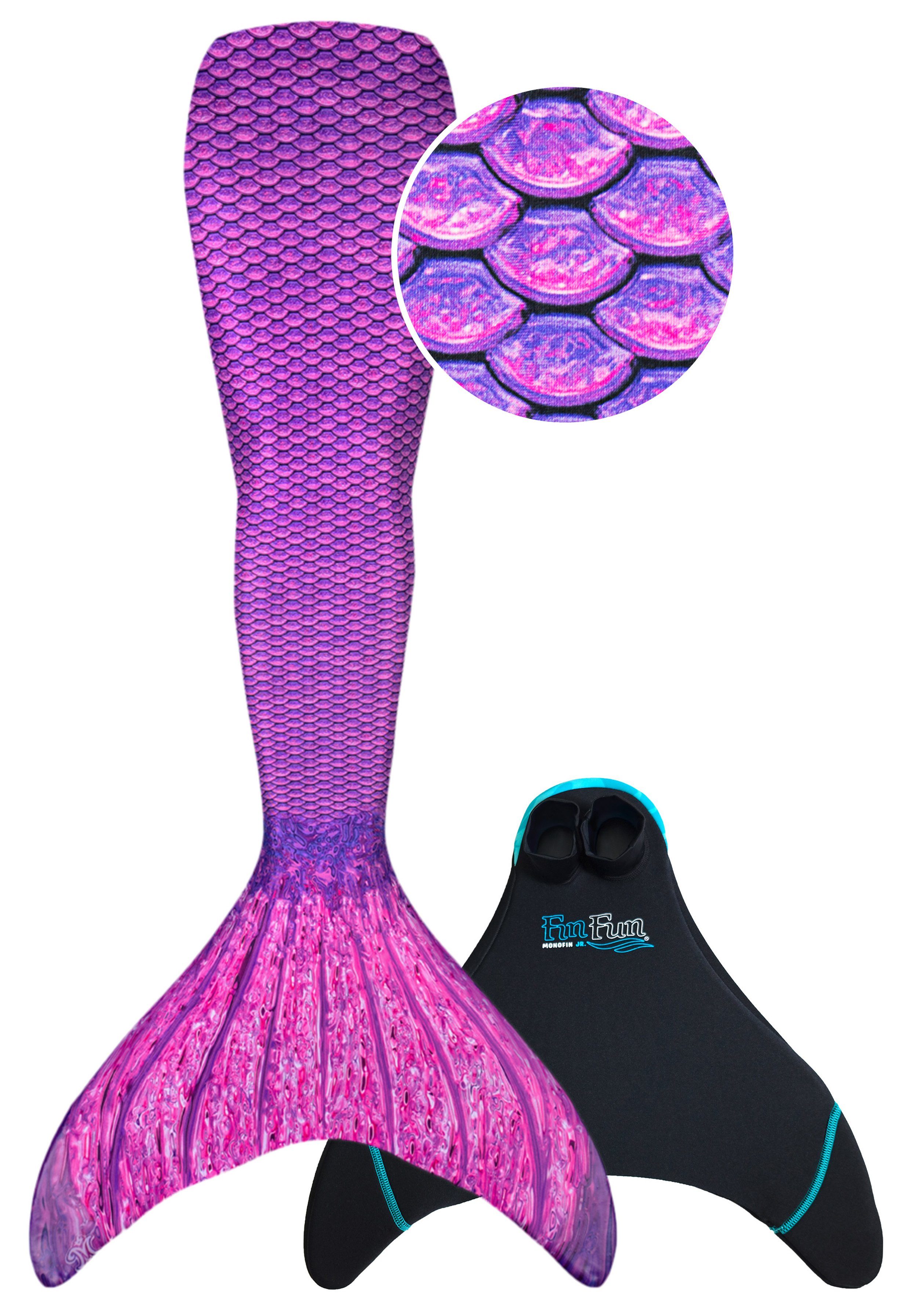 Fin Fun Monoflosse Fin Fun Asian Magenta, für Kinder