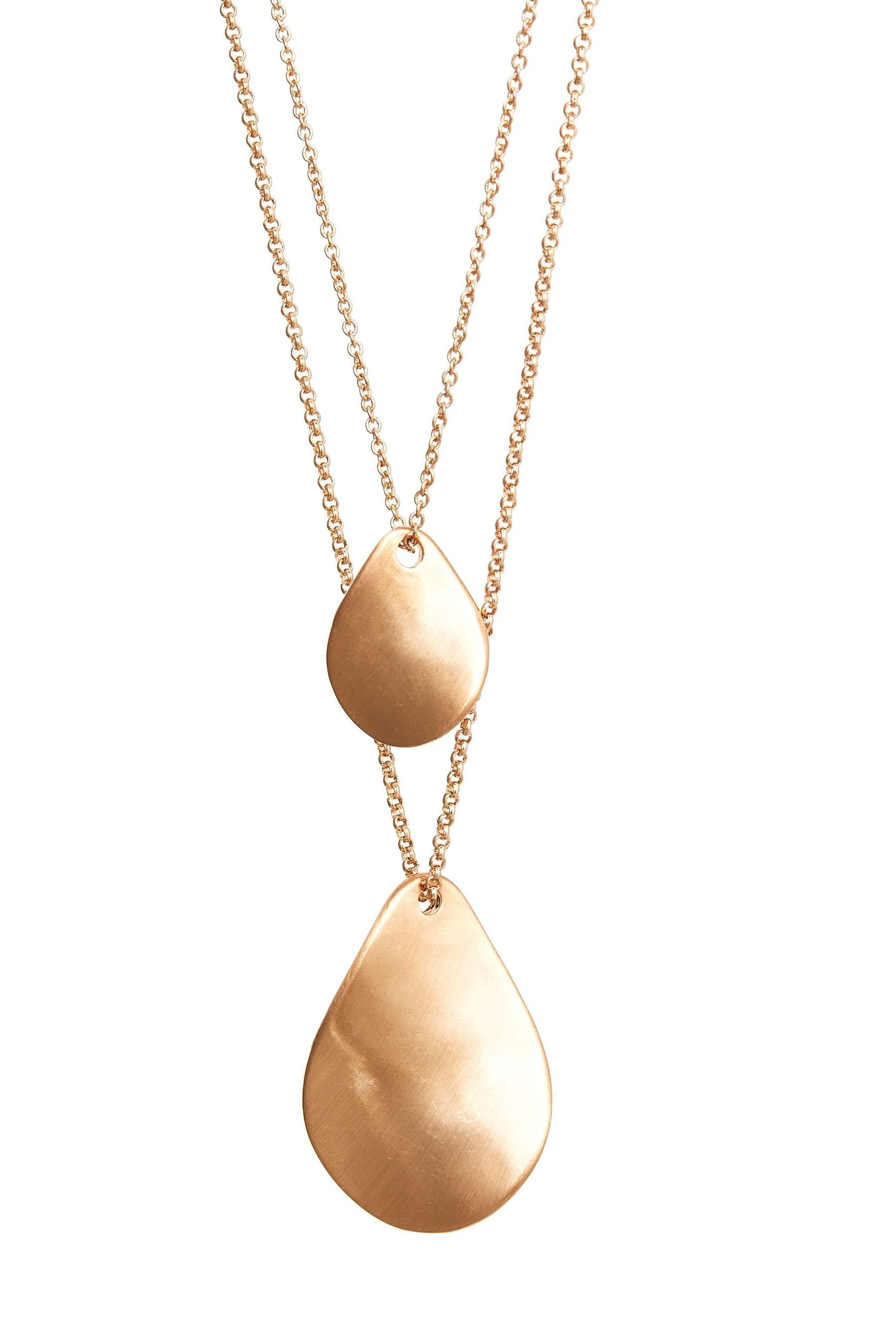 Next Gliederkette Zweireihige Kette mit Blattdesign (1-tlg) günstig online kaufen