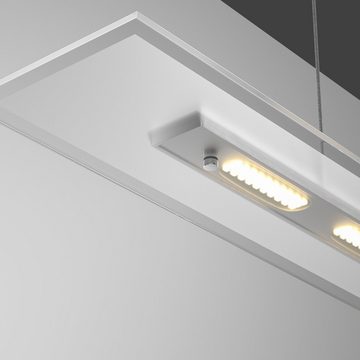 monzana Pendelleuchte Sammvaer, Pendelleuchte, LED, warmweiß, warmweiß 20W 1600lm Stufenlos Höhenverstellbar Warmweiß Hängelampe