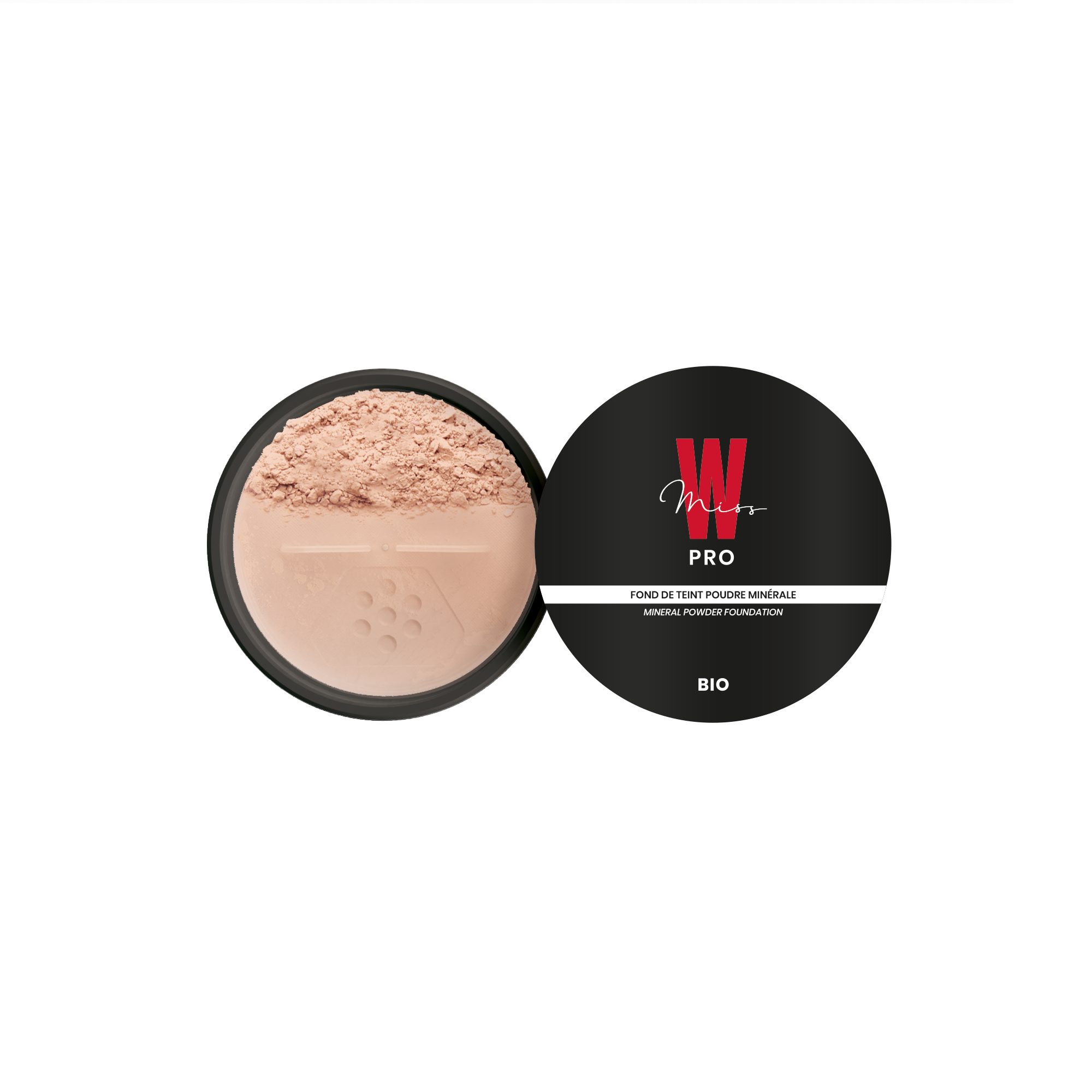 Make-up HD Silk Puder: Veganes, biologisches Puder für makellosen Teint
