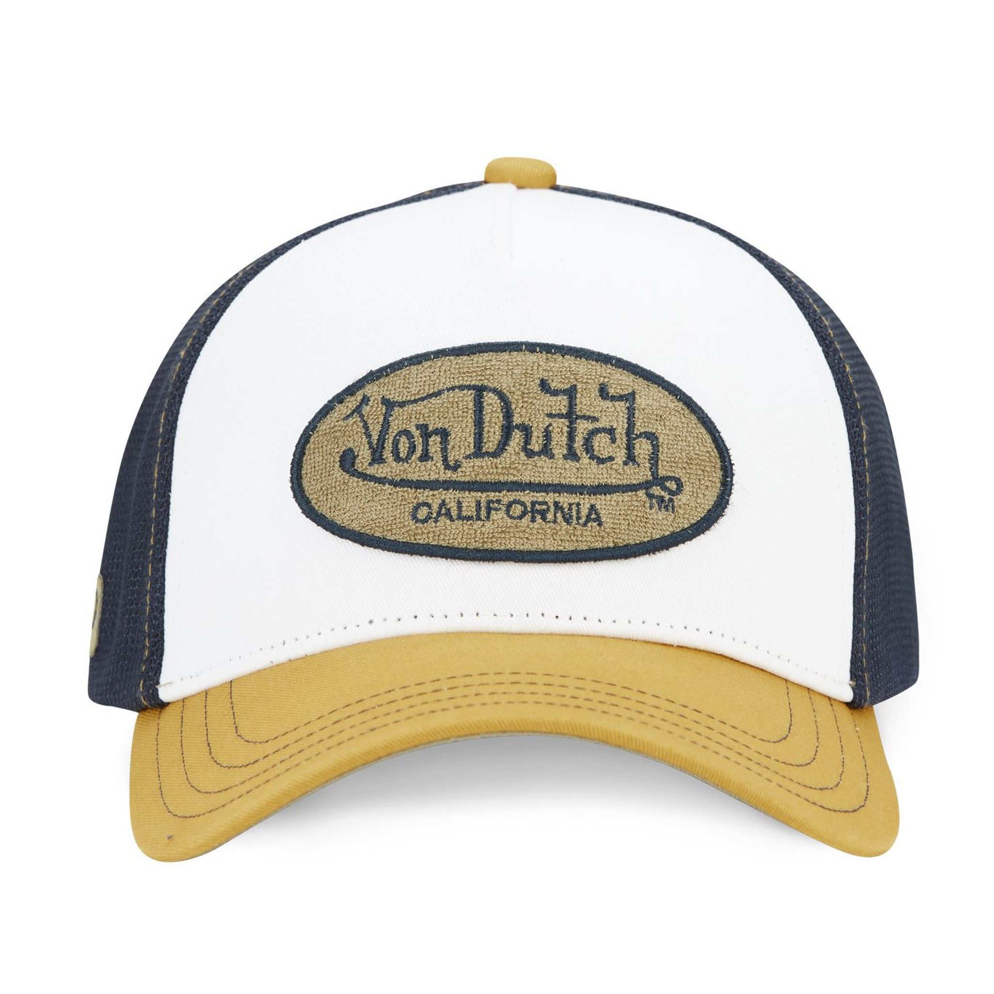 Von Dutch Trucker Cap Von Dutch Originals Trucker Cap - CALIFORNIA TERRY PATCH Mesh (Basecap, Basecap, Meshcap, Trucker Kappe)