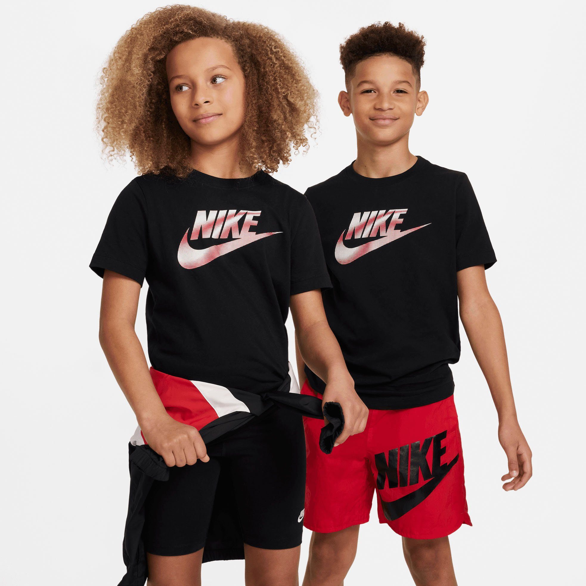 Nike T-Shirt schwarz Big T-Shirt Sportswear Kids'