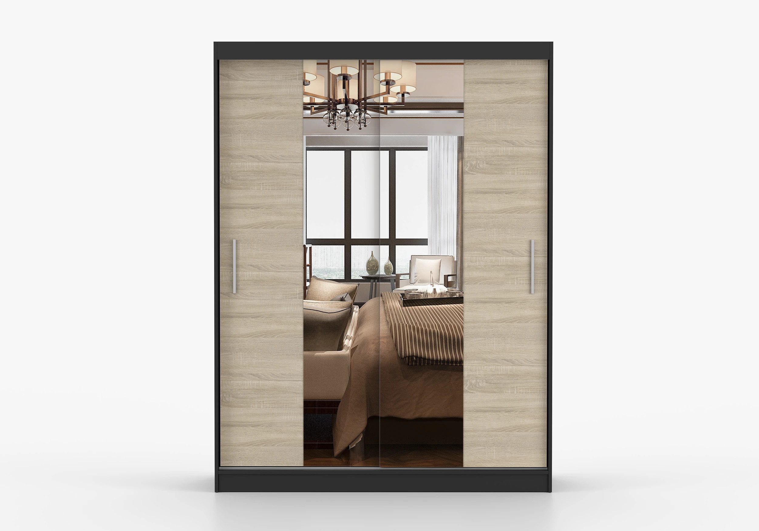 imoebel24 Schwebetürenschrank VISTA 01 150 cm günstig online kaufen