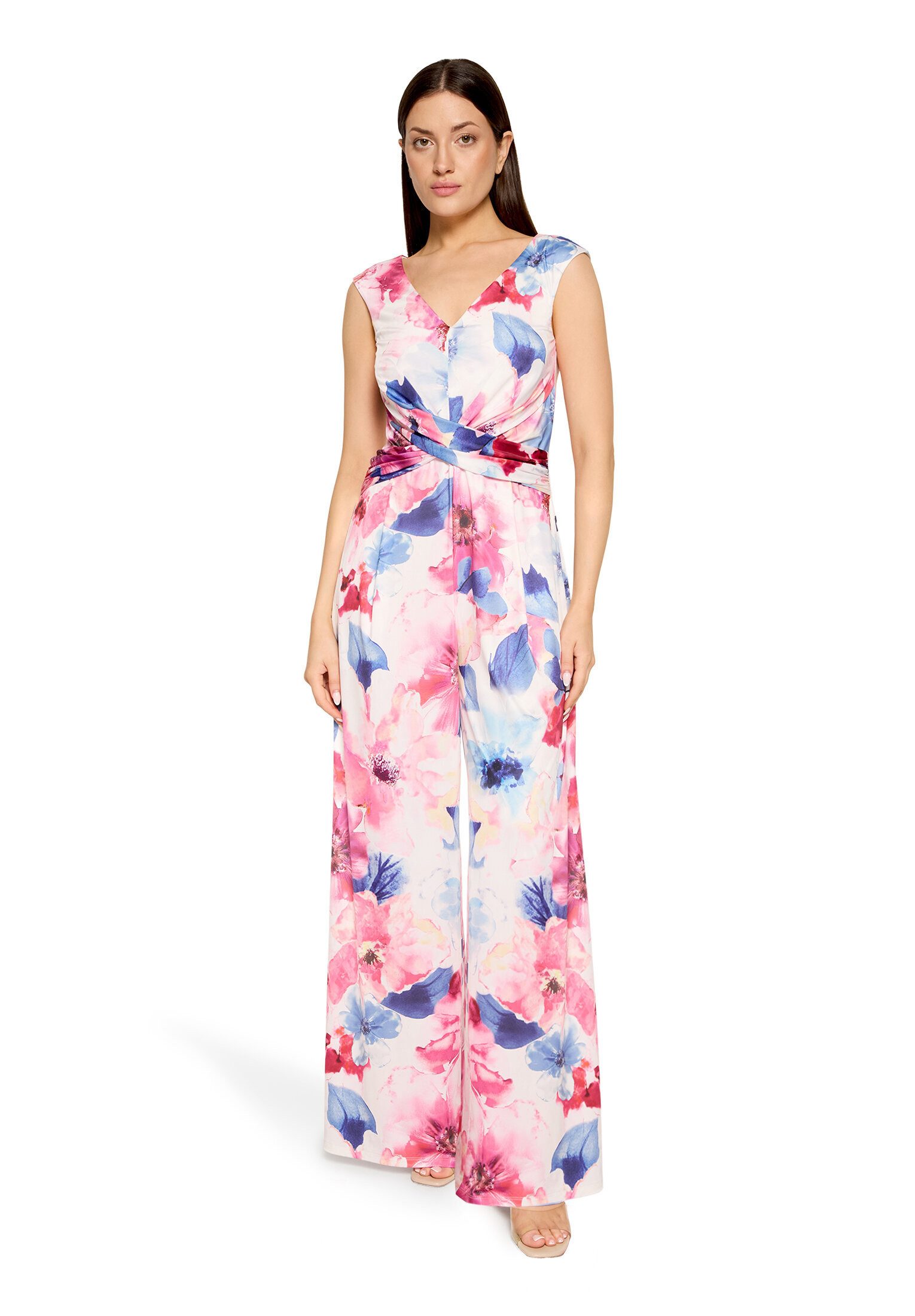 Vera Mont Overall Damen mit Raffung (1-tlg)