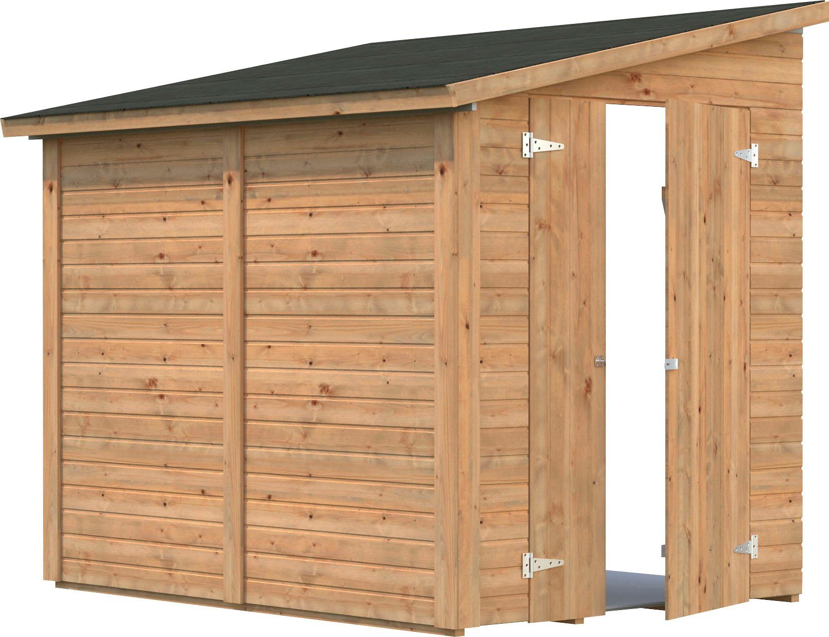 Palmako Gerätehaus Mia, BxT: 244x178 cm, hellbraun