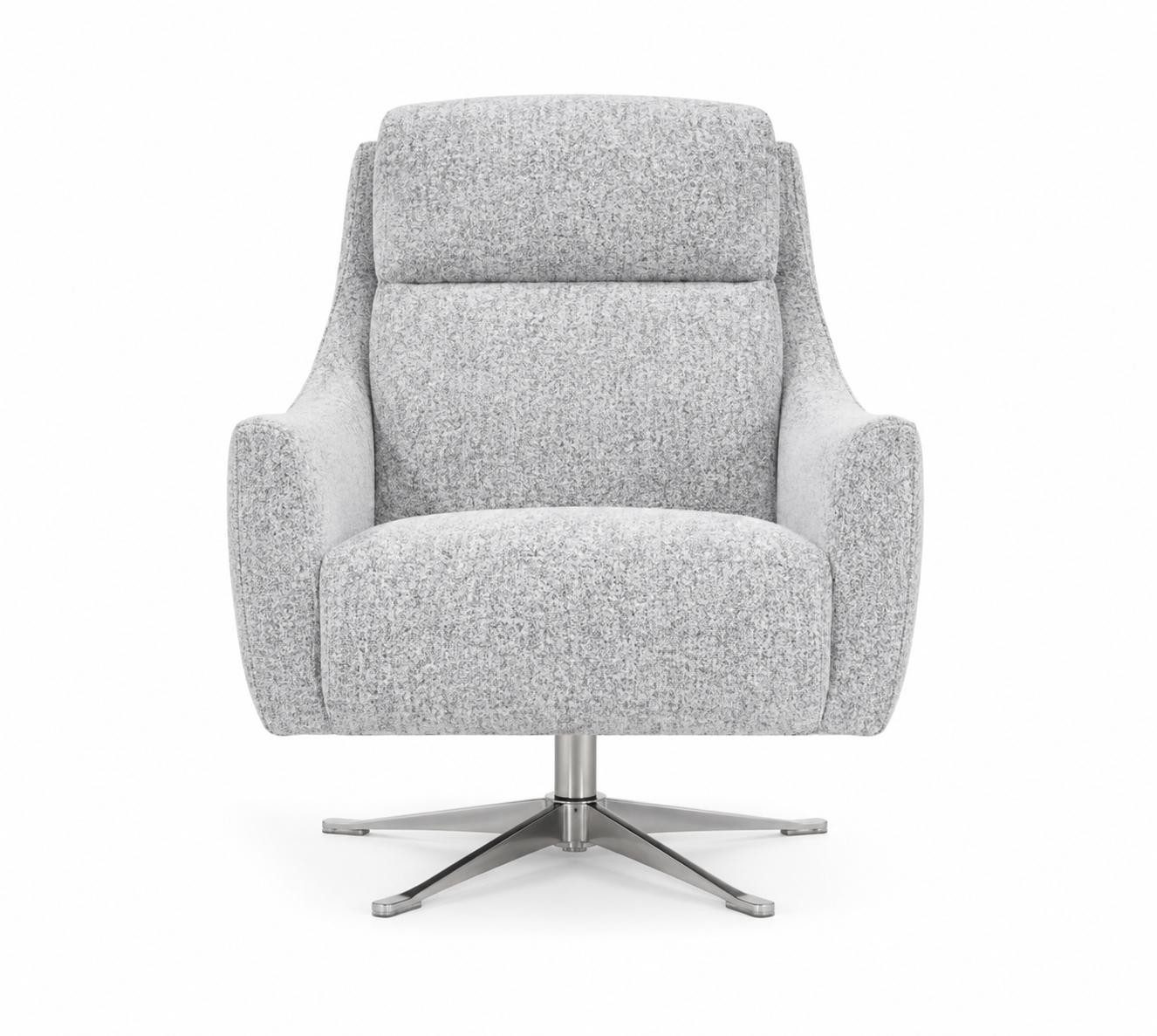 JVmoebel Loungesessel Wohnzimmer Sessel Luxusmöbel Polstermöbel Grau Elegant Polstersessel (1-St), Made in Europa