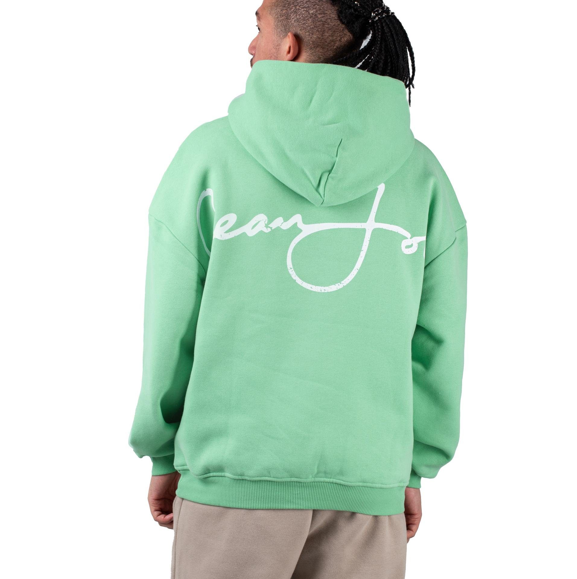 Sean John Hoodie Sean John Script Logo Backprint Peached Hoodie
