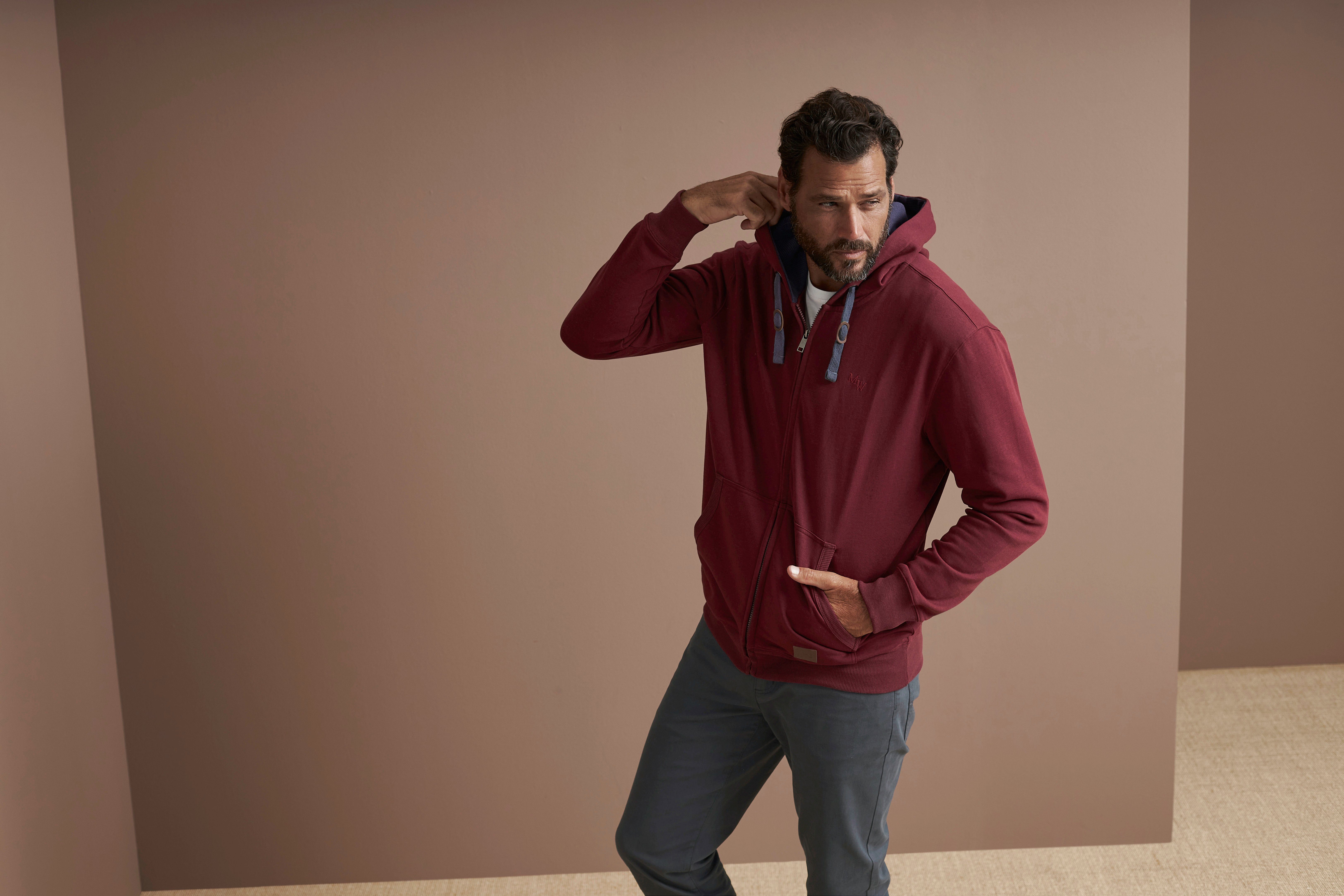 Kapuzensweatjacke