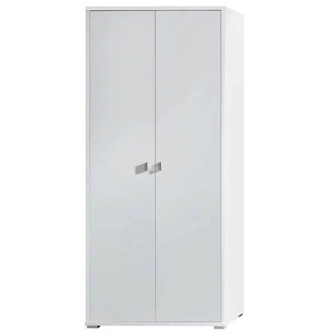 MOEBLO Kleiderschrank ELTO 05 (Flurschrak Drehtürenschrank mit Einlegeböden, Wohnzimmerschrank 2-türig Schrank Gaderobe Drehtüren) - (BxHxT): 85x195x34 cm