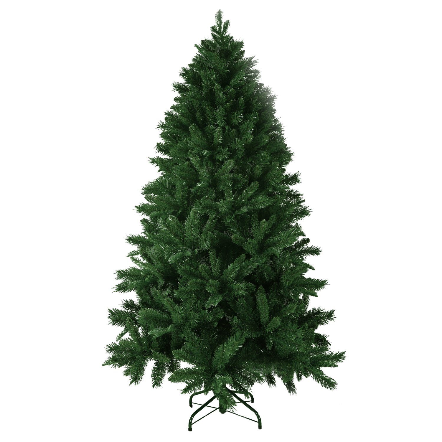 vidaXL Künstlicher Weihnachtsbaum Faltbar Weihnachtsbaum mit Metallständer