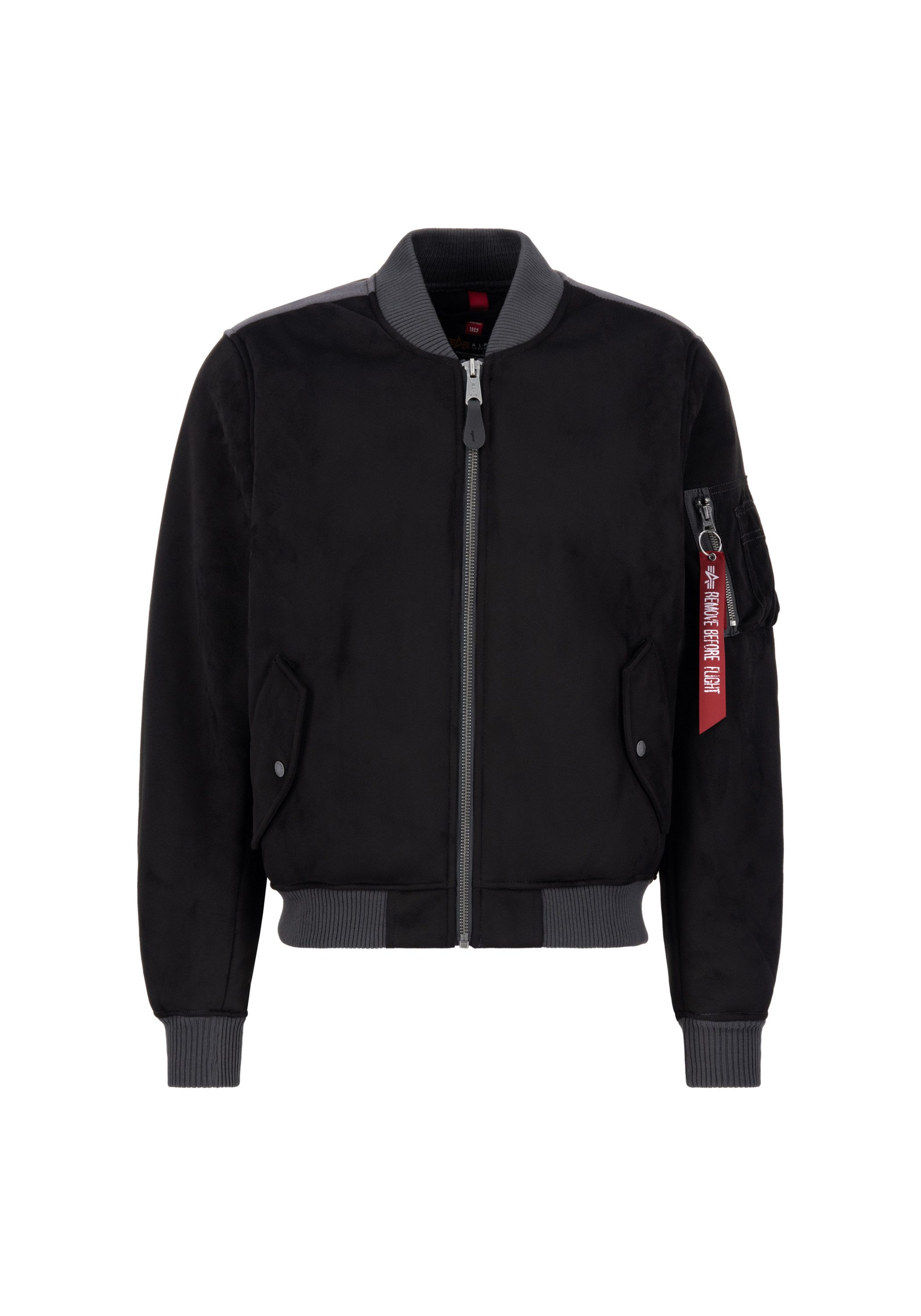 Alpha Industries Bomberjacke MA-1 Faux Suede günstig online kaufen
