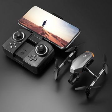 Rutaqian Mini Drohne mit 4K HD Kamera für Kinder und Jugend Spielzeug-Drohne (Faltbarer RC Quadcopter mit 3D Flips, Track Flight, Höhenhalt, Aufbewahrungstasche und 3 Batterien)