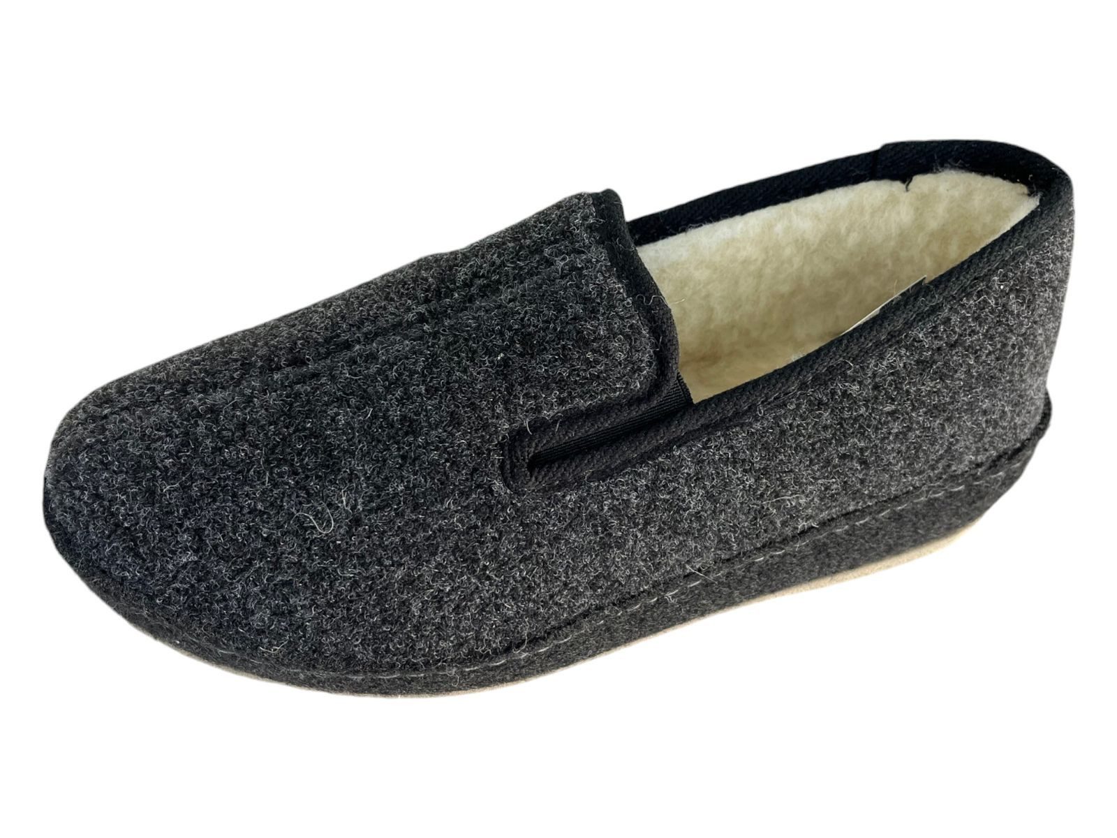 SCHAWOS Schawos Herren Hausschuh 6070-1 schwarz Hausschuh