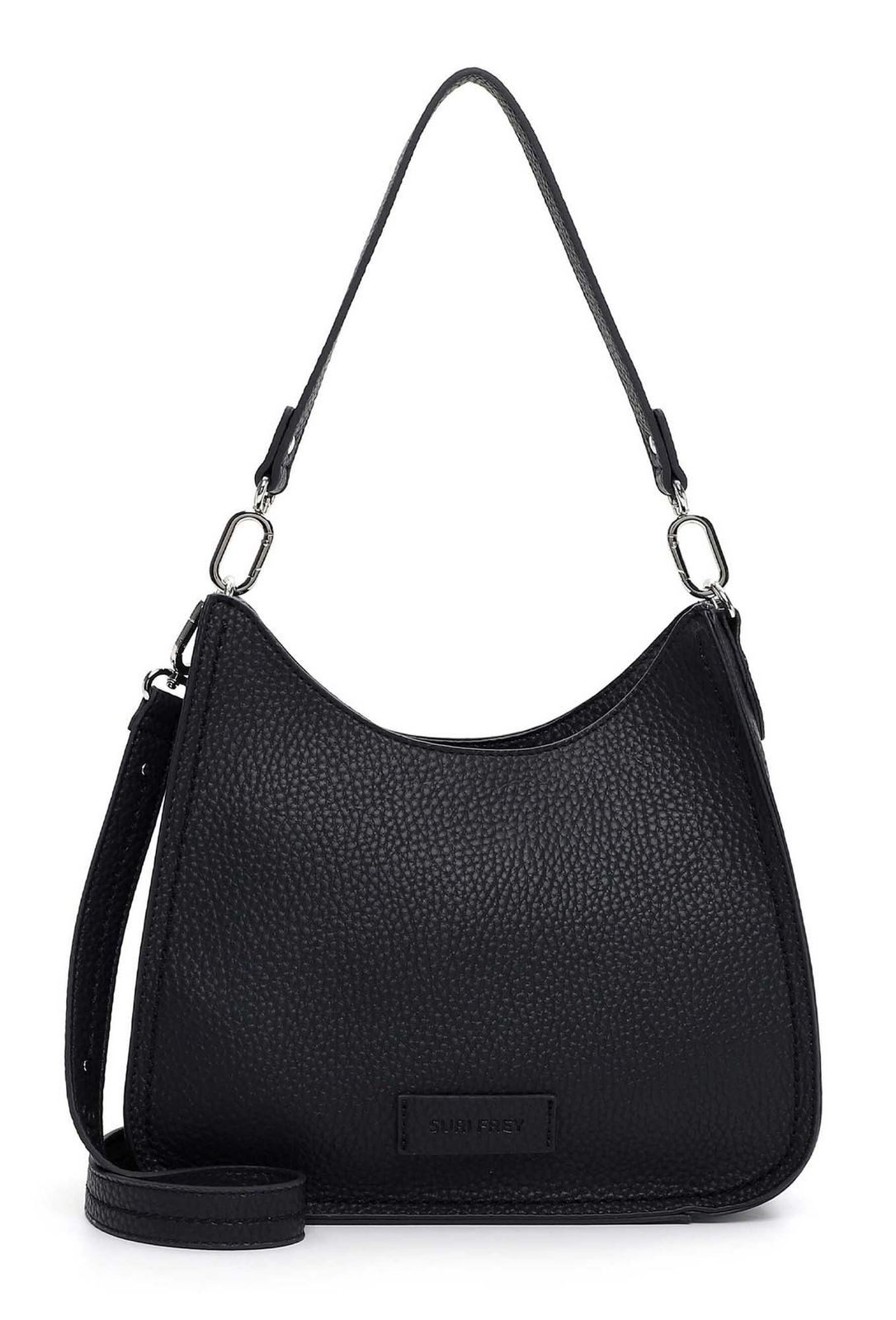 Suri Frey SFY Daggy Hobo Bag Black - Borsa A Tracolla In Pellettato Con Tracolla Regolabile E Manico - Dimensioni 32x23x11 Cm, Peso 515g - 2
