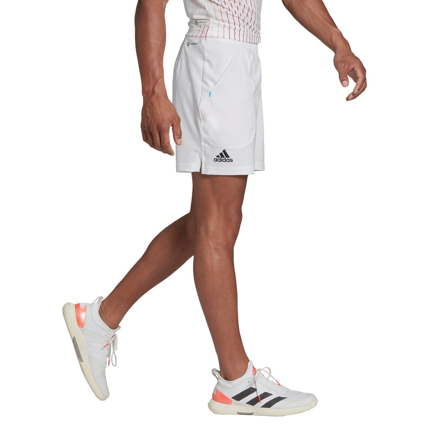 adidas Performance Shorts Tennishose Melbourne Ergo 7inch kurz weiss Herren günstig online kaufen