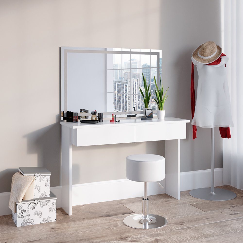 Vicco Schminktisch Azur, Weiß, 120 cm günstig online kaufen