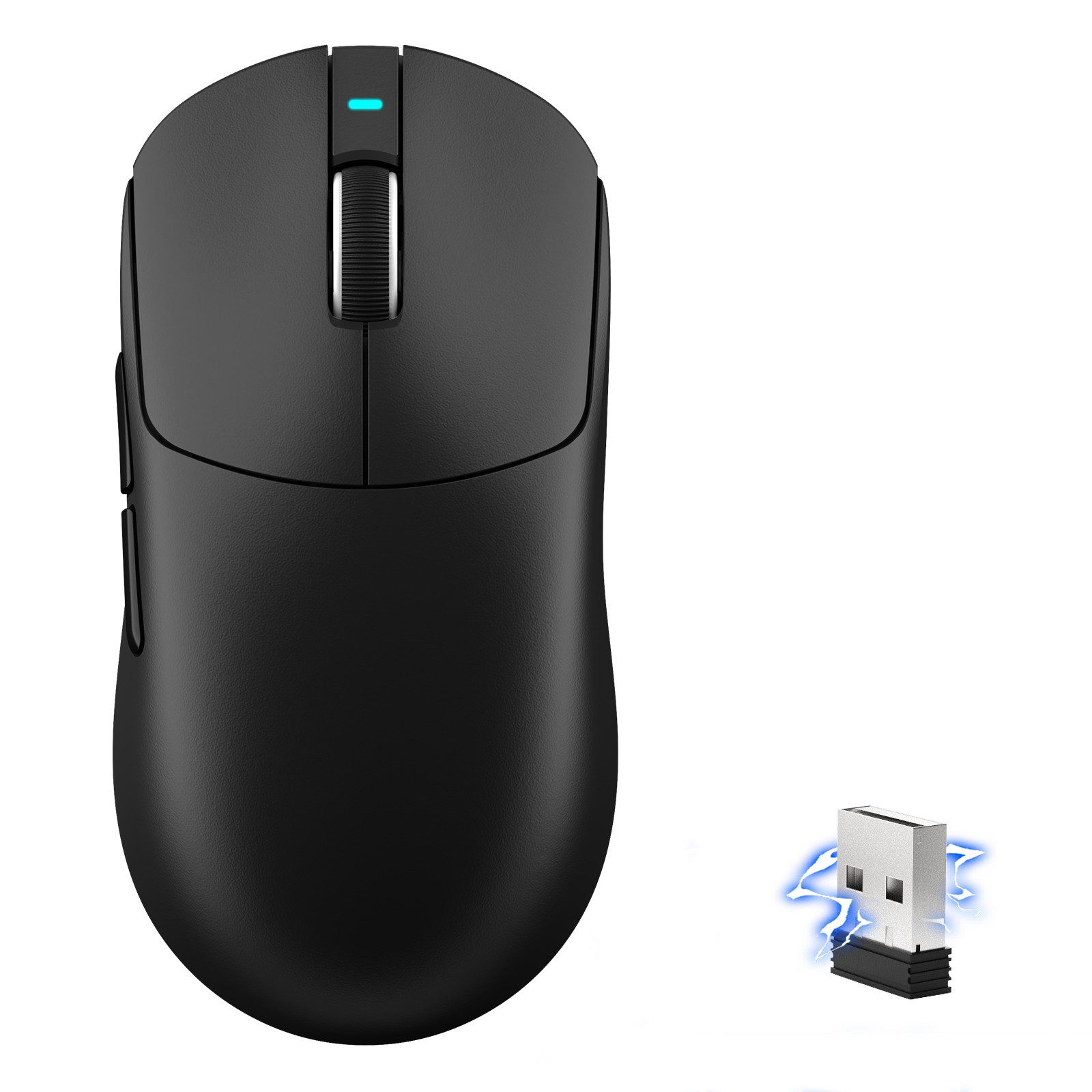 ATTACK SHARK X8PLUS Kabellose Gaming-Maus,40000 DPI,55g Superleichte Gaming-Maus (Bluetooth, kabelgebunden, 2.4GHz, 40000 dpi, PAW3395PRO Sensor,BK52820 MCU)