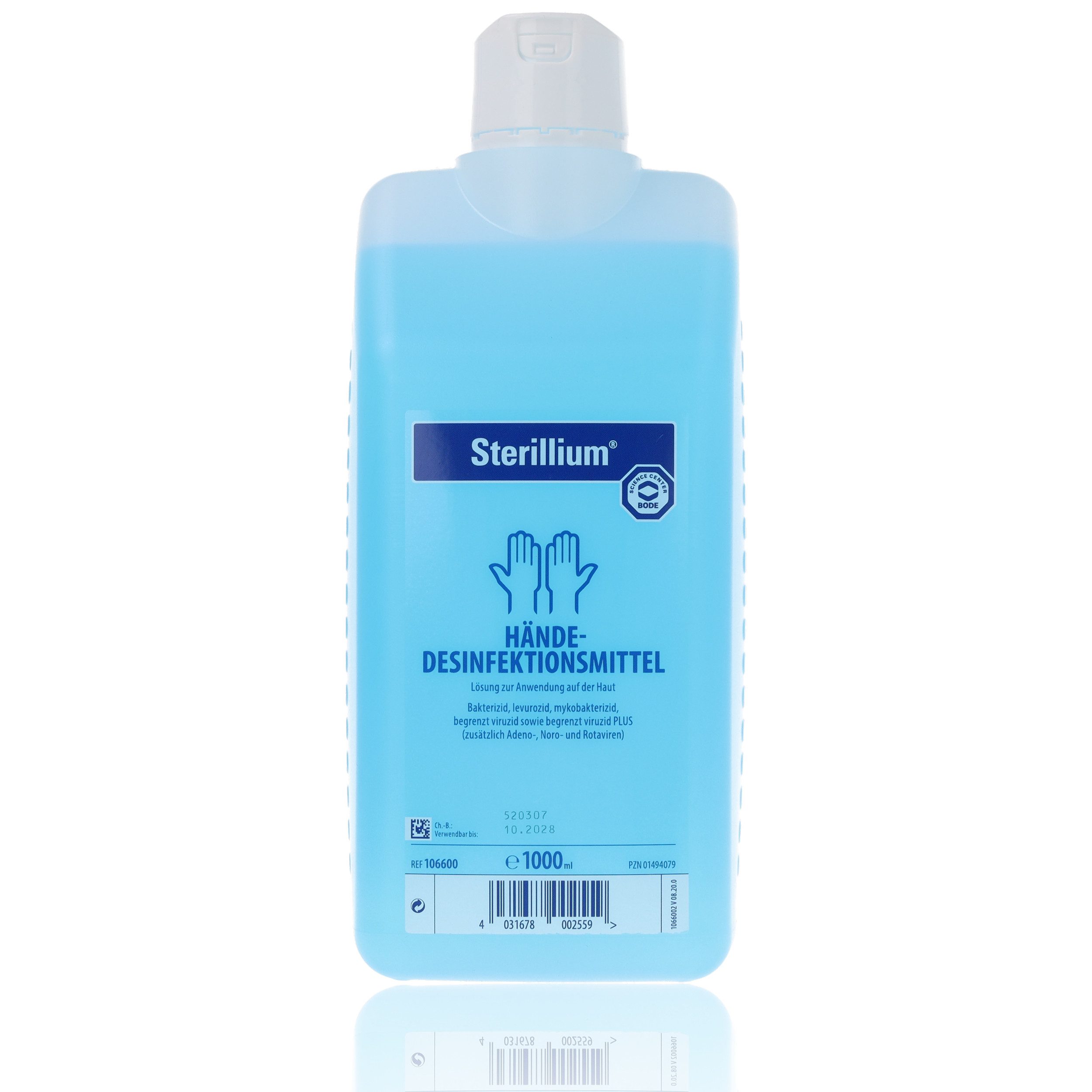 PAUL HARTMANN AG Sterillium Händedesinfektionsmittel -Größe wählbar- Hand-Desinfektionsmittel (Spar-Set, [- Sofortwirkung & hautschonend/-pflegend auch bei Langzeitanwendung)