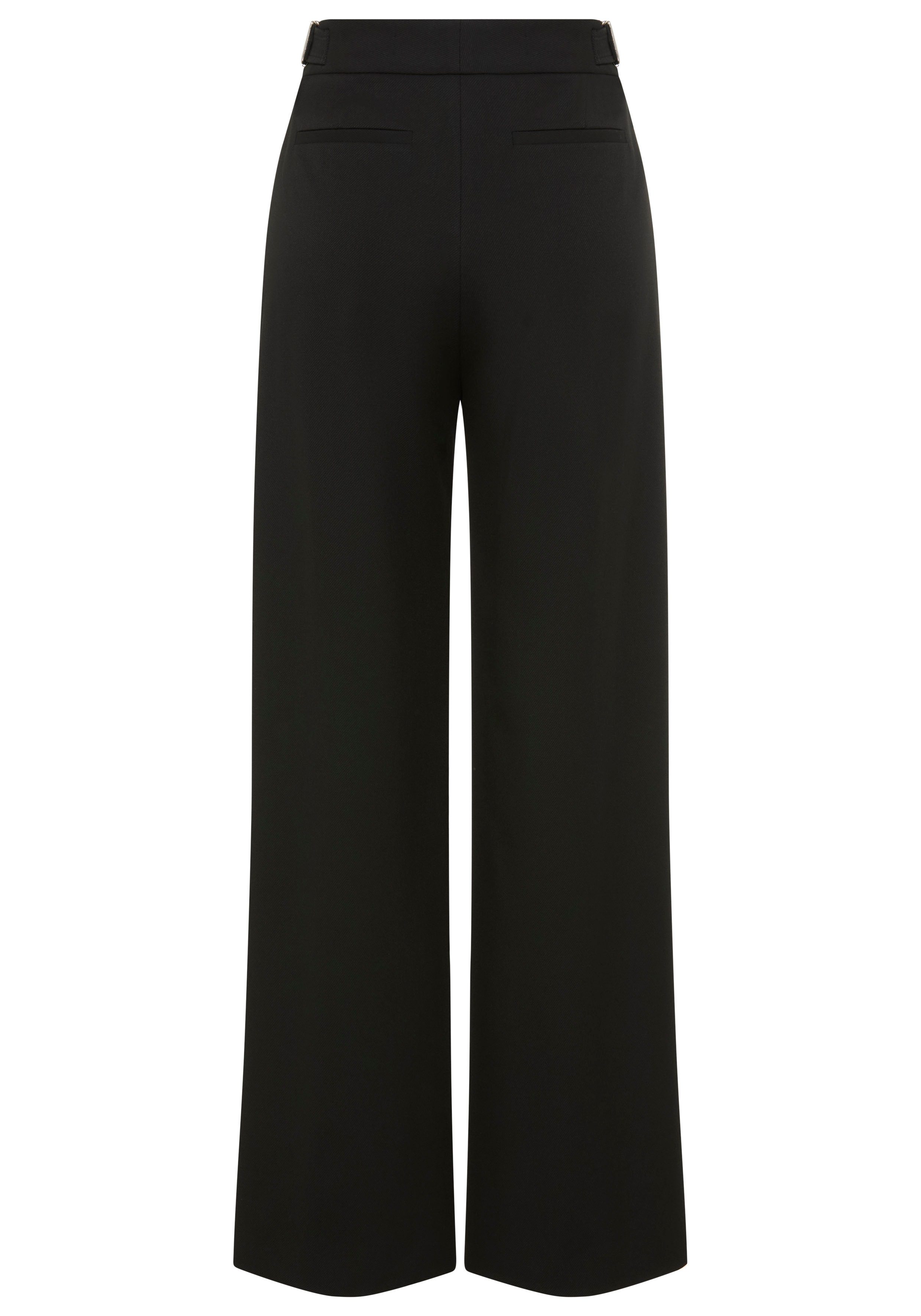 BOSS ORANGE Bundfaltenhose Takora Premium Damenmode weit geschnitten, mit v günstig online kaufen