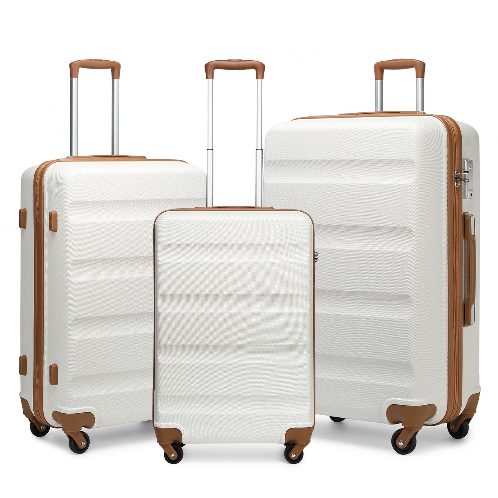 KONO Hartschalen-Trolley Handgepäck Leicht Hartschalenkoffer aus günstig online kaufen