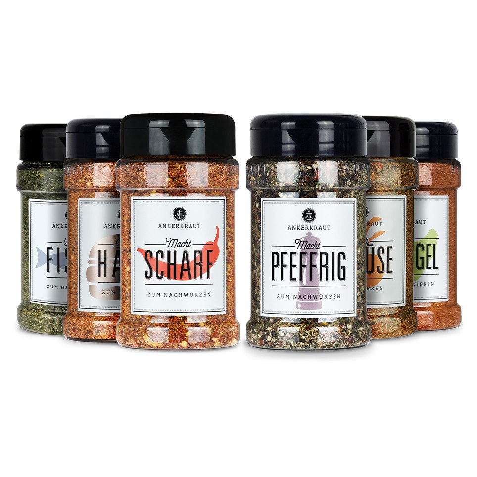 Ankerkraut Gewürz Starter Gewürz-Set, Starter Gewürz-Set
