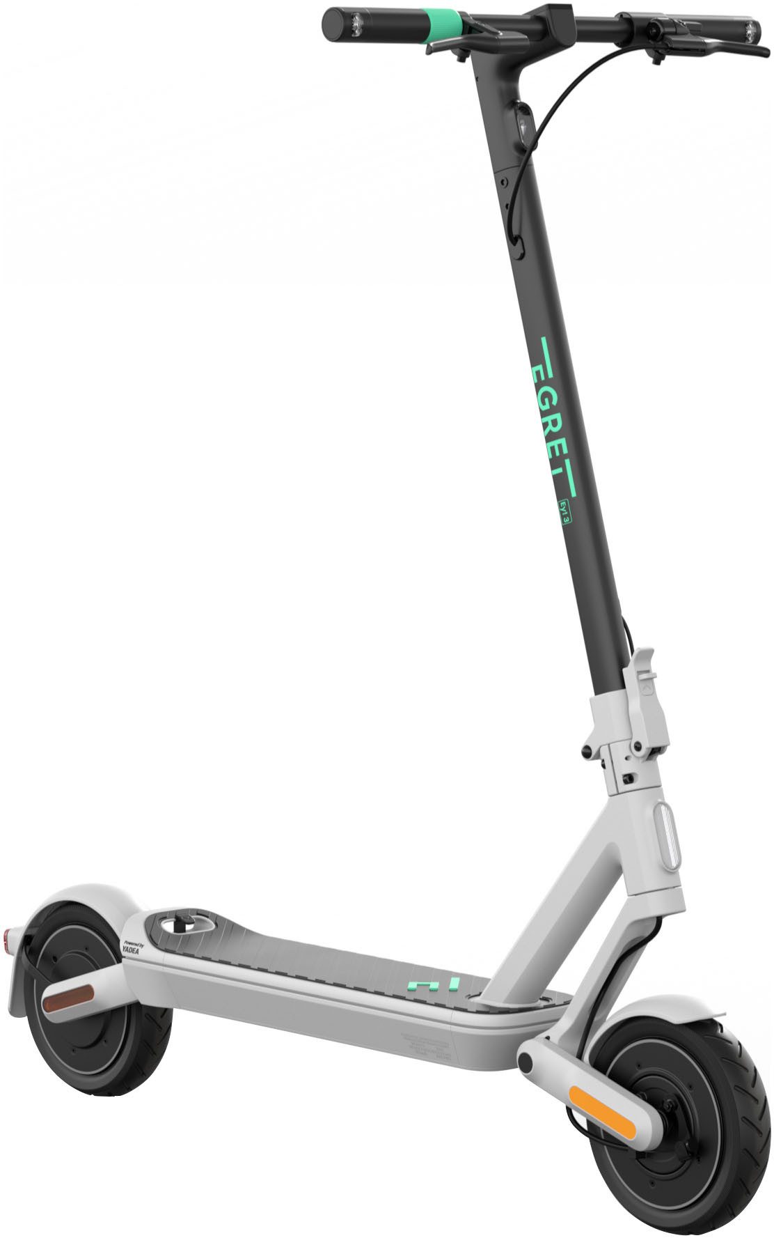 Egret E-Scooter Egret Ey! 3, 350 W, 20 km/h, (ABE, Montagewerkzeug, Ladegerät, Ventilverlängerung, Schrauben), Electric Scooter, mit Straßenzulassung, bis zu 30 km Reichweite