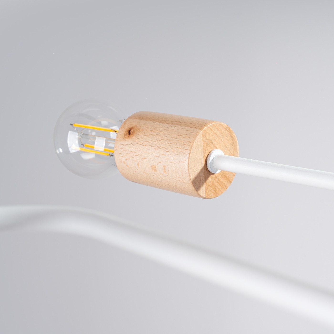 SOLLUX lighting Kronleuchter Kronleuchter Timbo 6 Weiß, Nicht enthalten