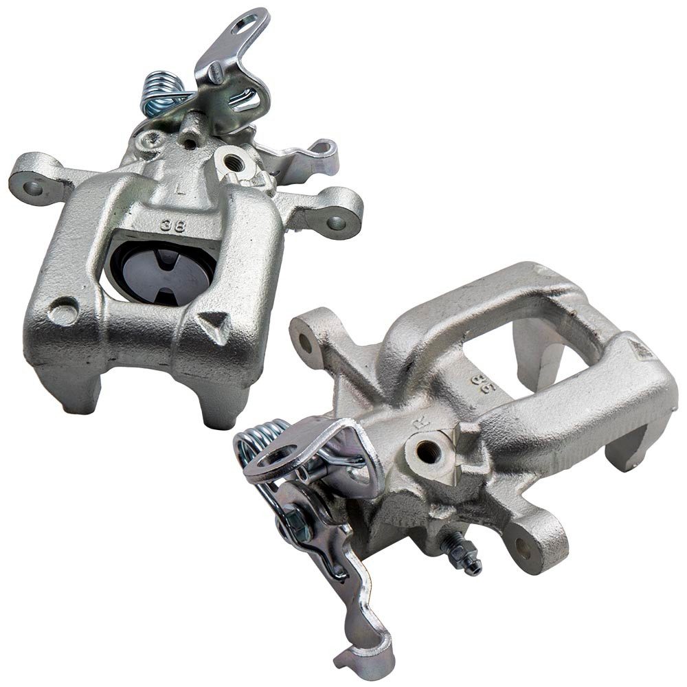 maXpeedingrods Bremsscheibe, 2x Bremssattel Hinten L+R For Skoda Octavia Superb Yeti PR-1KS 1KT