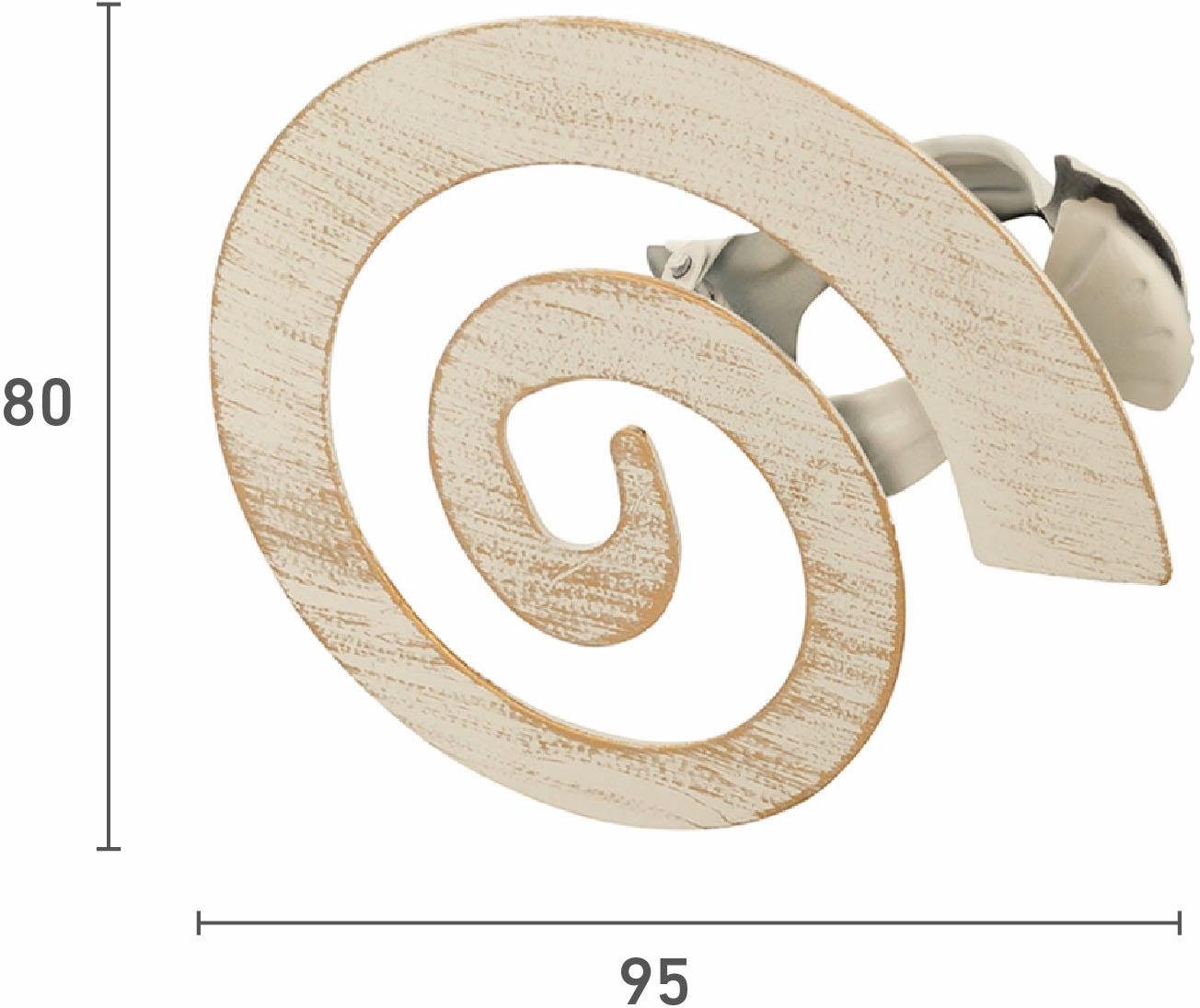 Good Life Dekoklammer für Raffhalter Helix, Vorhänge, (1-tlg), für Stoffe und Vorhänge – Bild 4 von 5