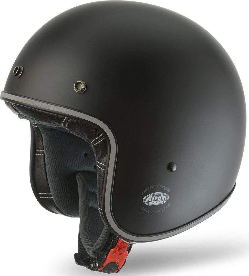 Airoh Motorradhelm Garage Jet Helm, Atmungsaktiv, reflektierende