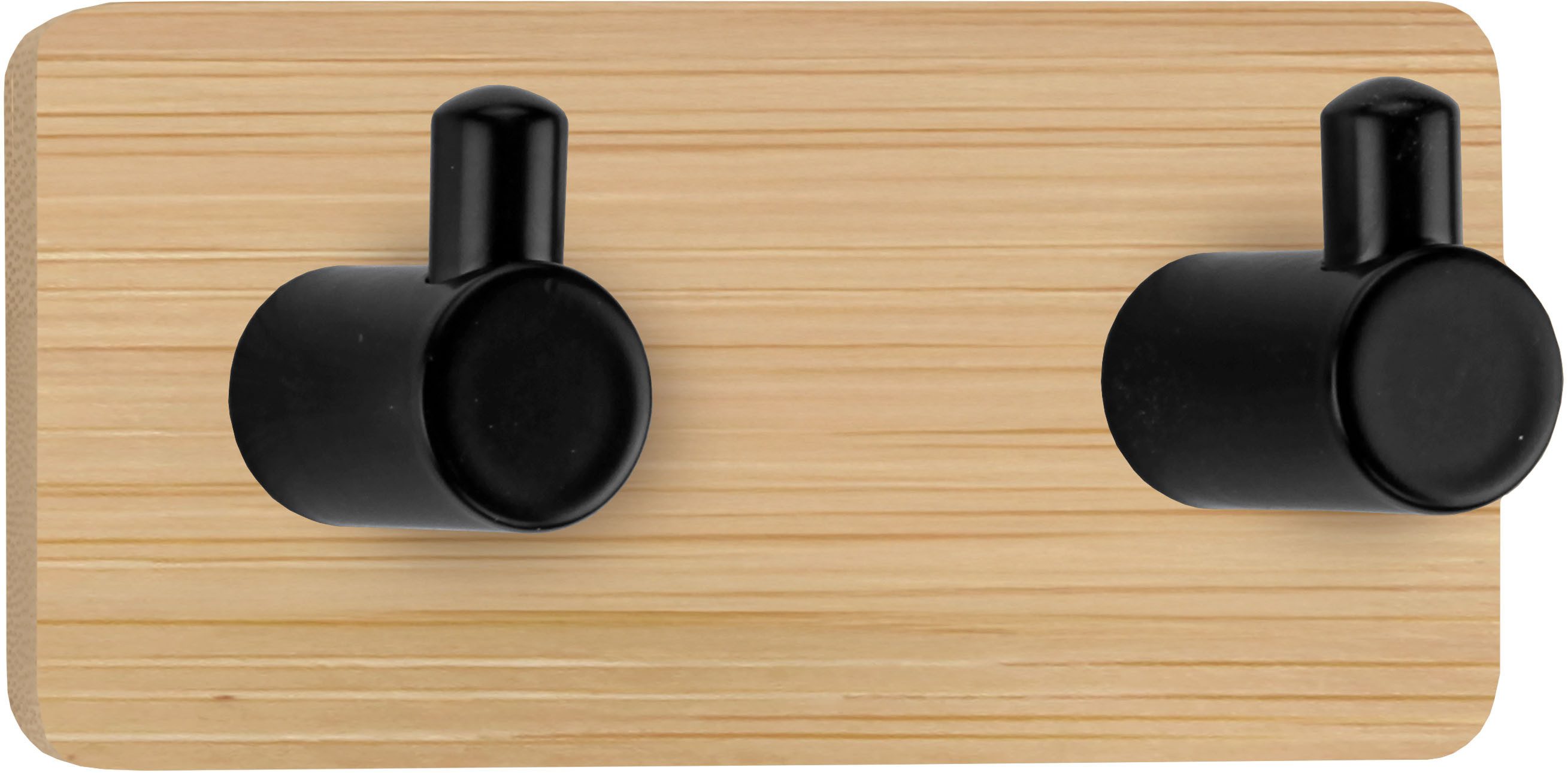 Kleine Wolke Klebehaken Bamboo Pin Hook Duo, Badezimmer