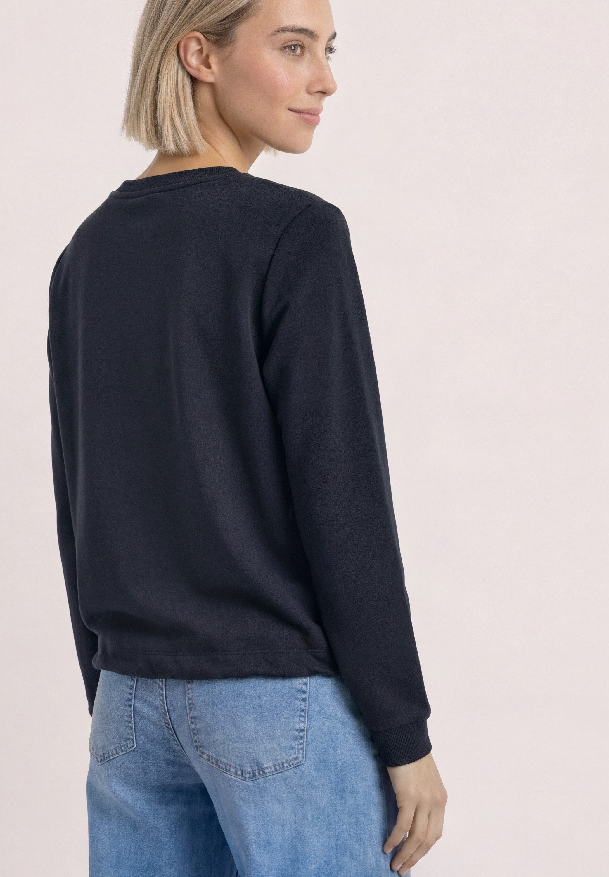 STREET ONE Sweatshirt mit Tunnelzug am Saum – Bild 2 von 5