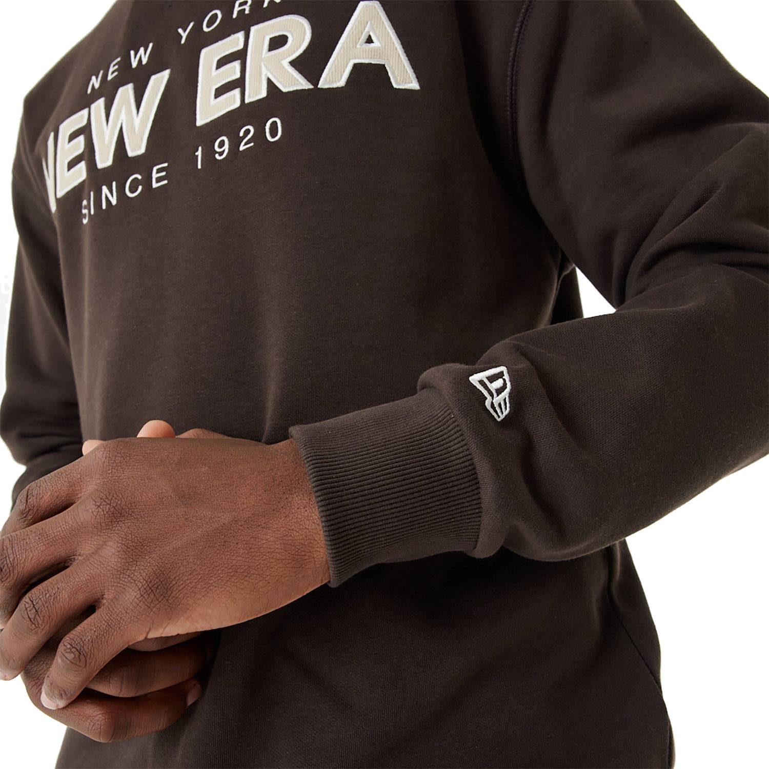 New Era Sweater Sweatpulli New brown NE Era Wordmark New Era