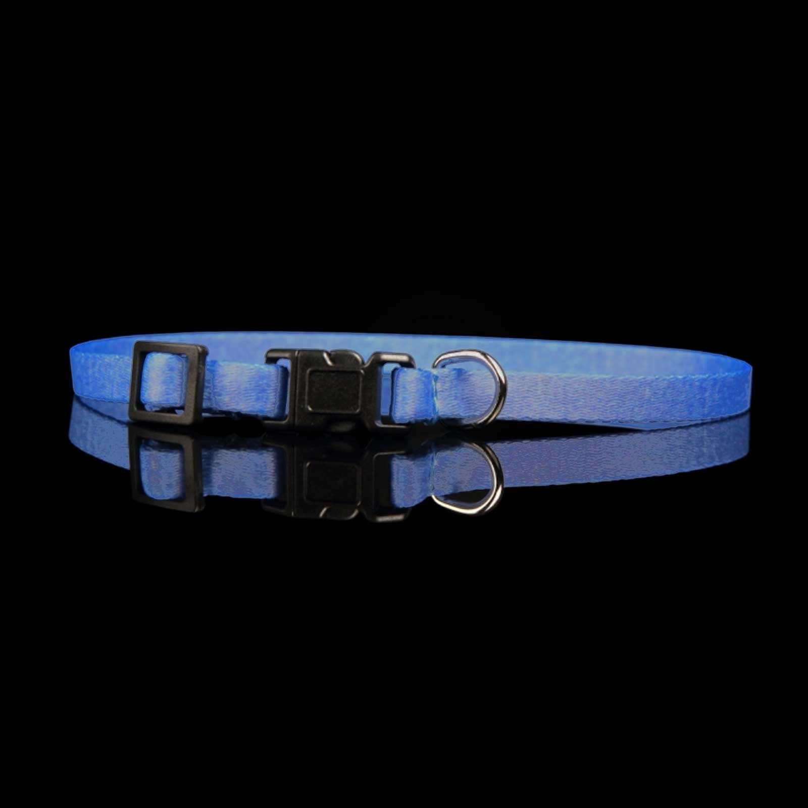 Hunde-Halsband Hundehalsband aus Nylon Jeansmotiv