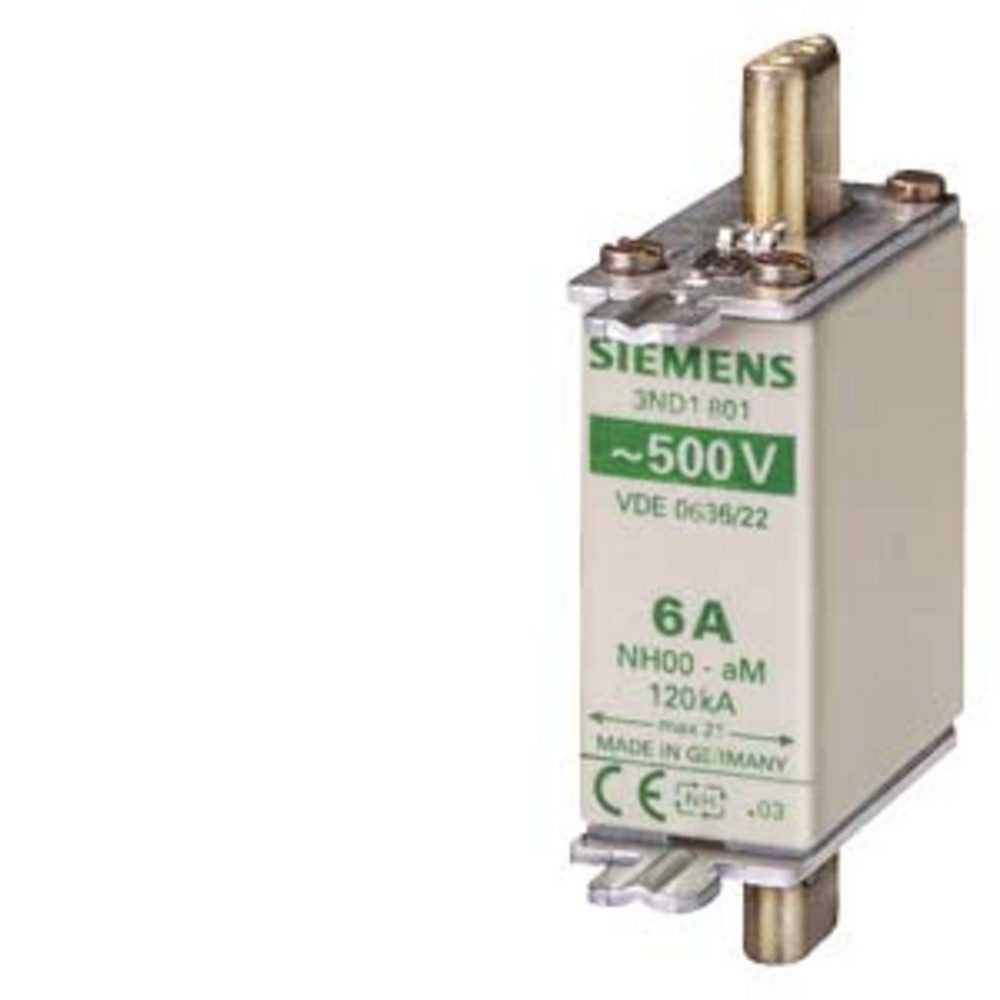 SIEMENS Stromverteiler Siemens 3ND1822 Sicherungseinsatz Sicherungsgröße = 0 63 A 500 V 3