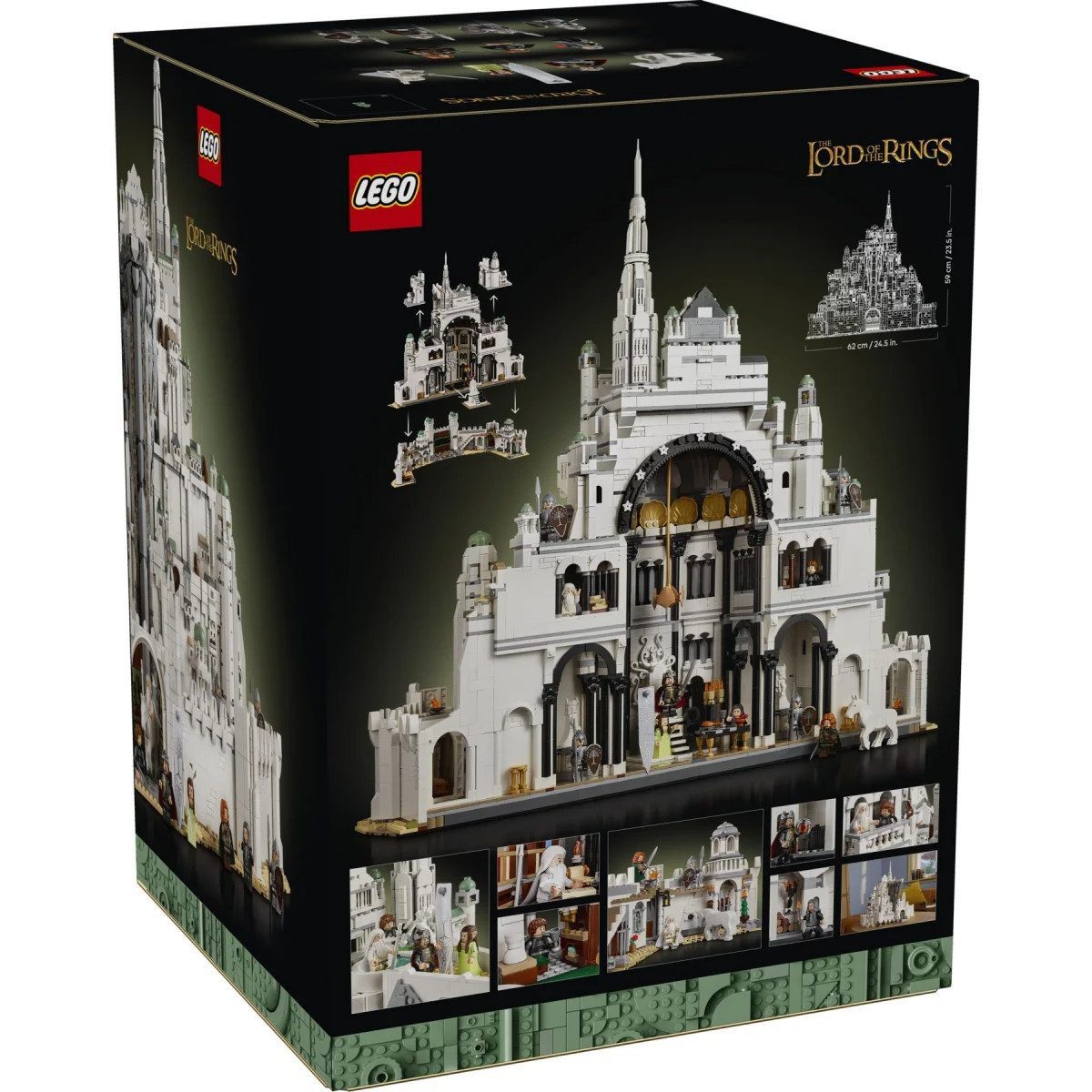 LEGO® Icons - Der Herr der Ringe: Minas Tirith (11377) Konstruktionsspielsteine, (8278 St)