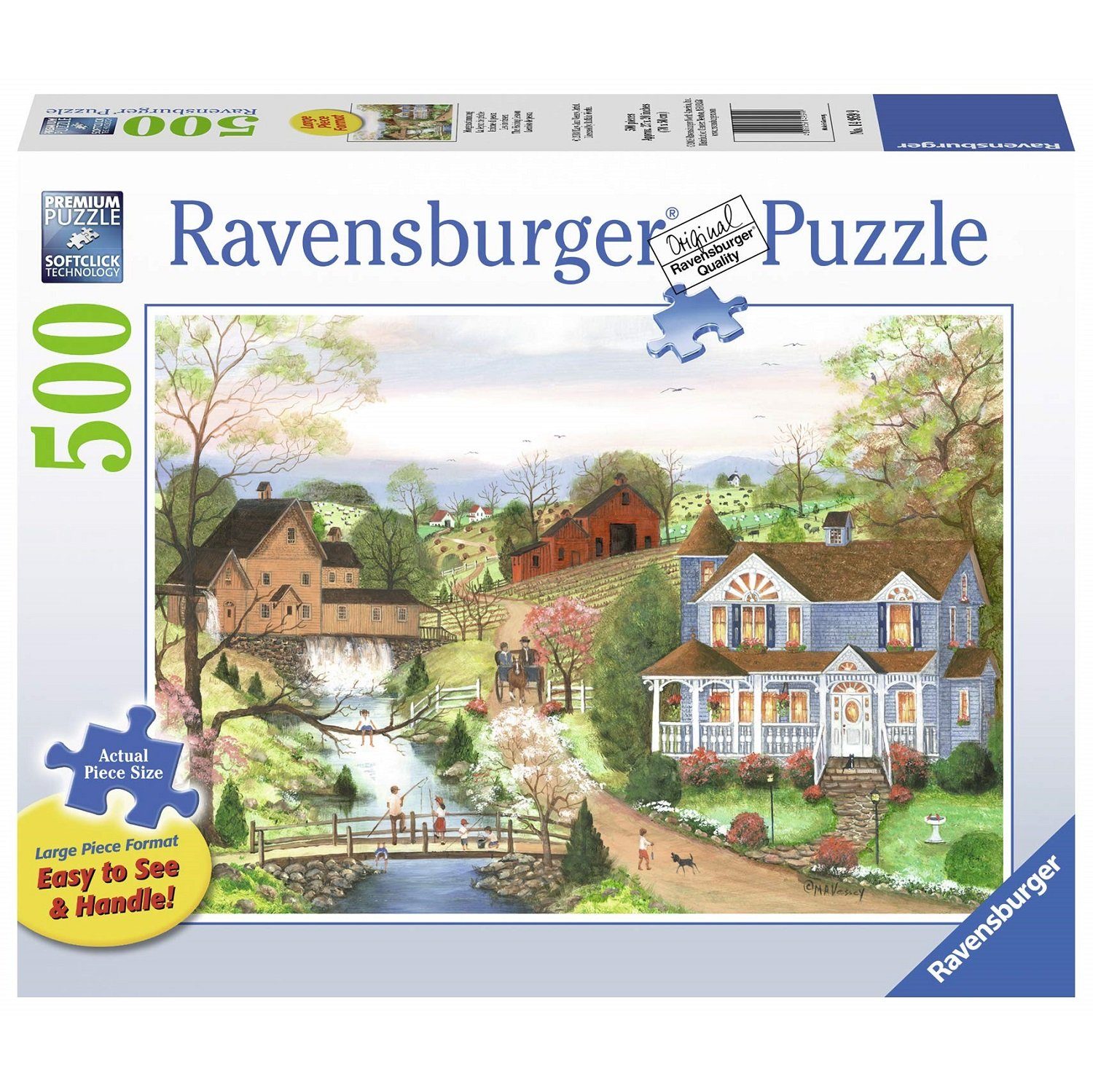 Ravensburger Puzzle Ravensburger - Morgenstimmung, 500 Teile Puzzle, 500  Puzzleteile