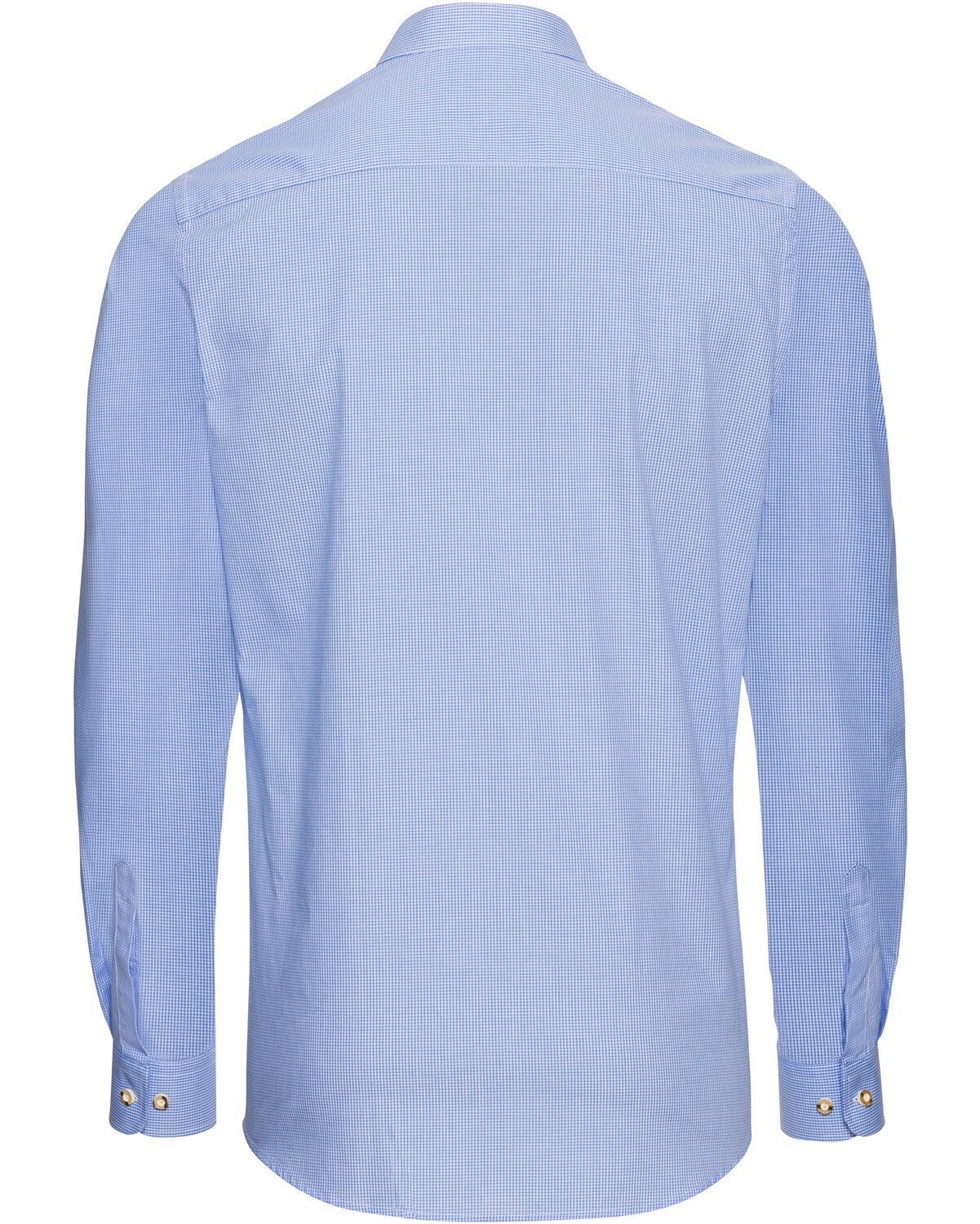 Almsach Trachtenhemd Karo-Stehkragenhemd Slim günstig online kaufen