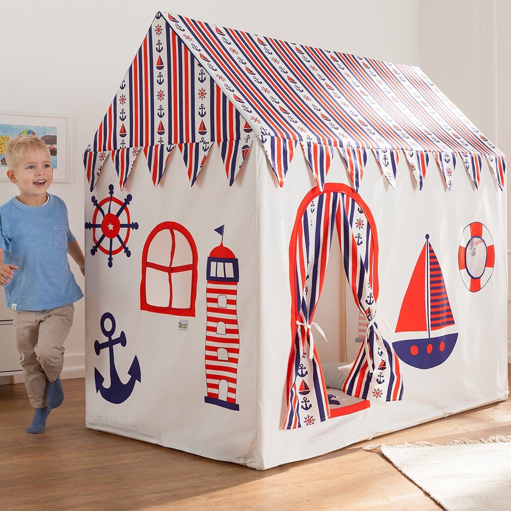 howa Spielzelt Sailor XXL Spielhaus incl. Bodenmatte