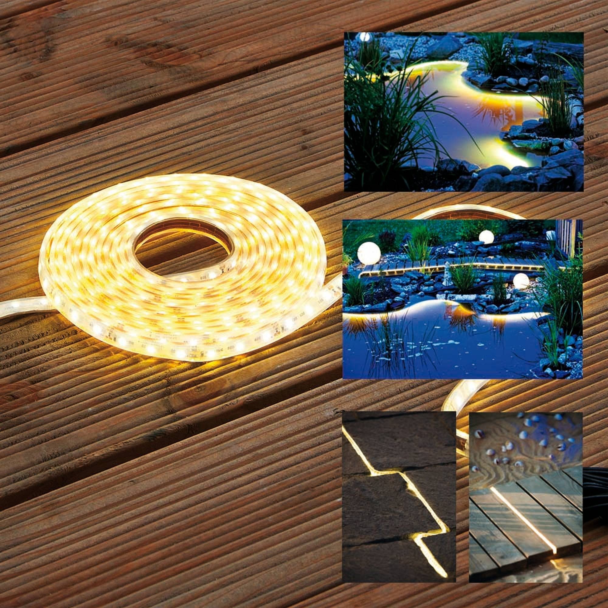 Heissner LED Teichleuchte LED Strip Light, 12V, 60LEDs/m, IP 68