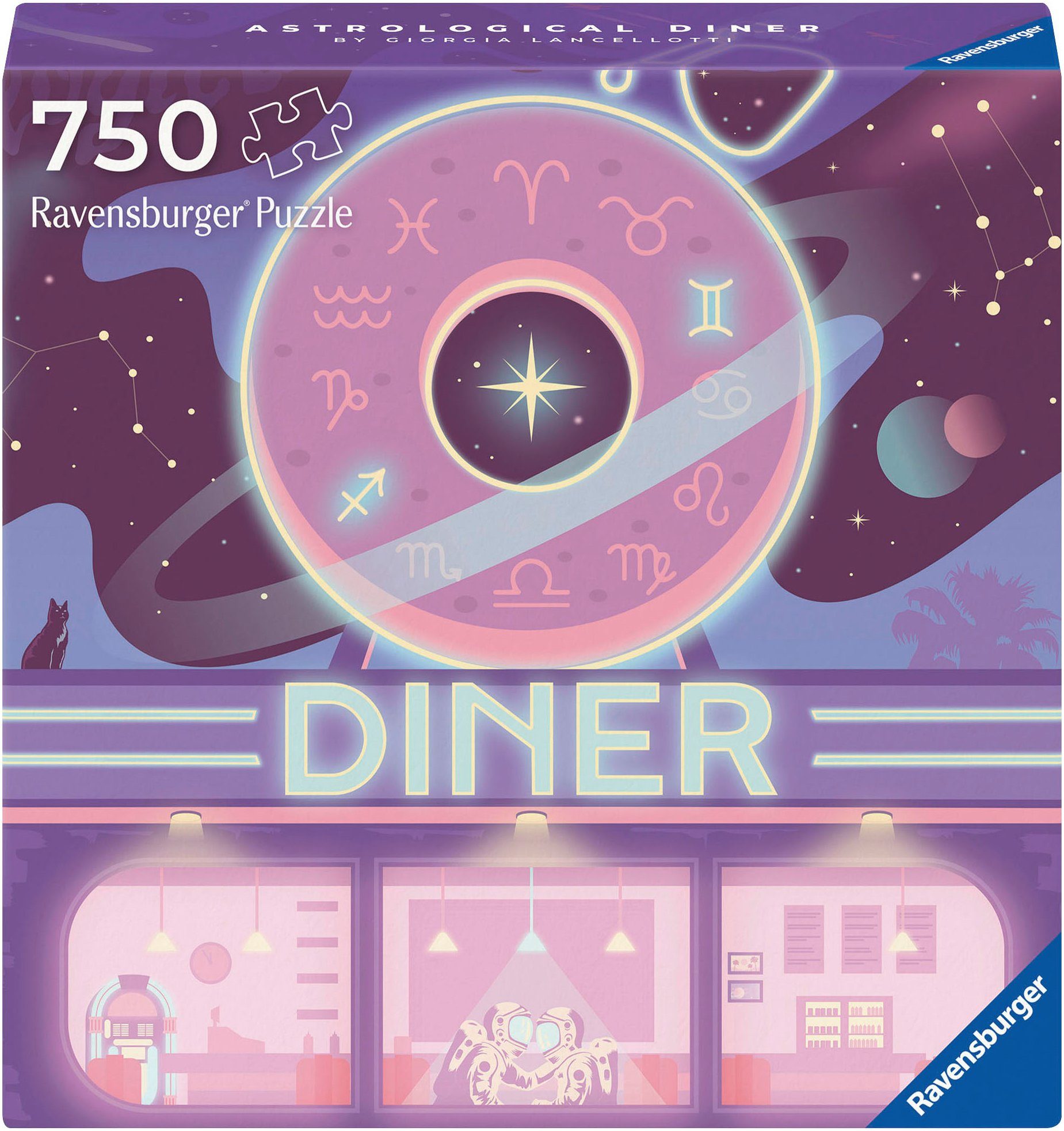 Ravensburger Puzzle Astrological Diner, 750 Puzzleteile, Made in Germany