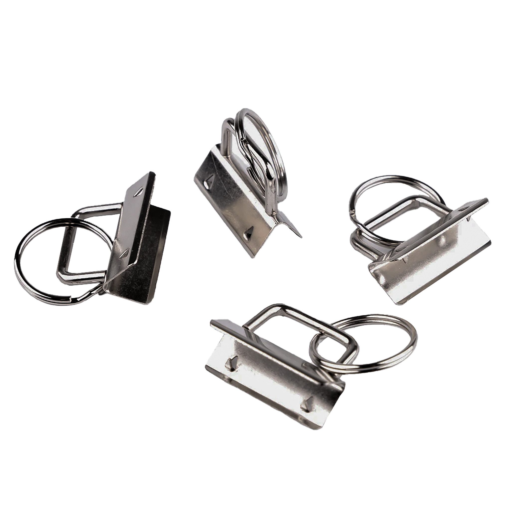 maDDma Schlüsselanhänger 10 Bandklemmen mit Schlüsselring Schlüsselband Gur günstig online kaufen