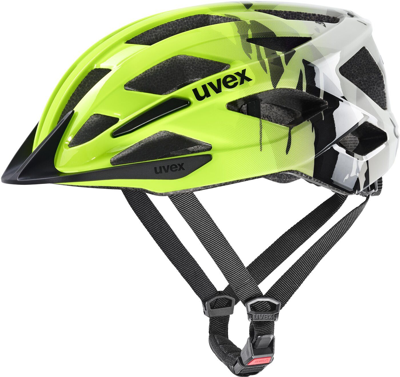 Uvex Fahrradhelm uvex air wing 2 NEON YELLOW-BLACK
