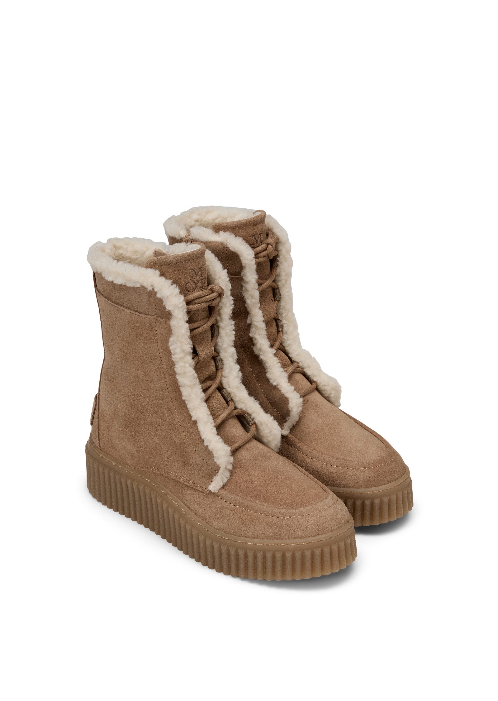 Marc O'Polo BIANCA Winterboots Schnürboots, Plateauboots, Keilstiefelette mit Memory Foam