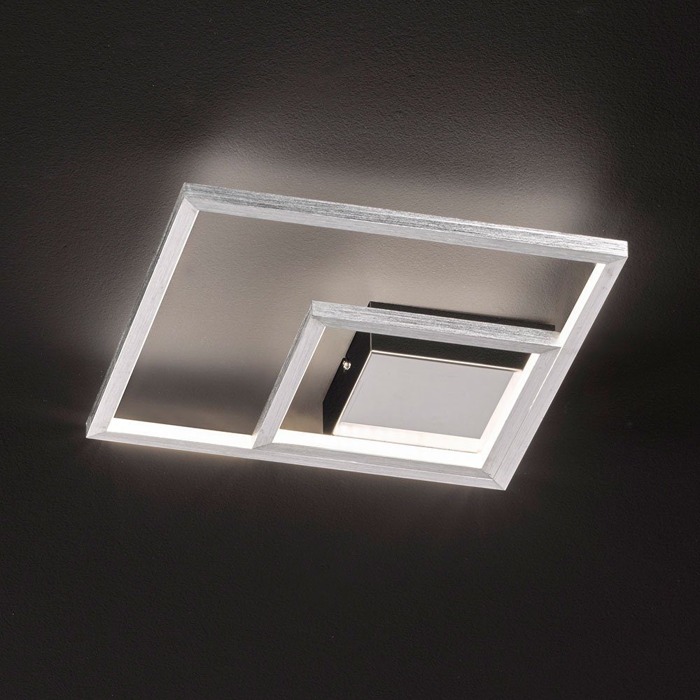 Deckenleuchte, etc-shop LED-Leuchtmittel LED Deckenleuchte verbaut, fest Warmweiß, modern LED flammig 3 Wohnzimmerleuchte Deckenlampe