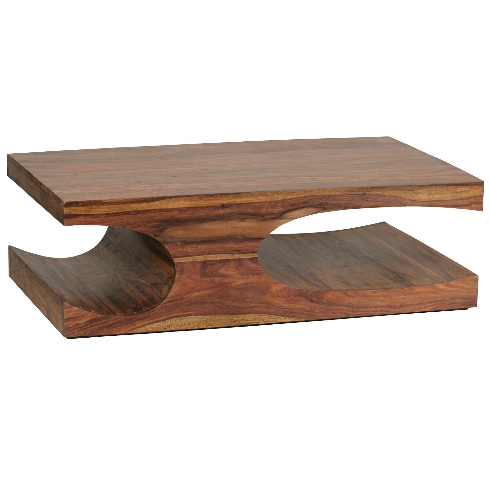 FINEBUY Couchtisch SuVa2472_1 (Massivholz 118x70x38 cm günstig online kaufen