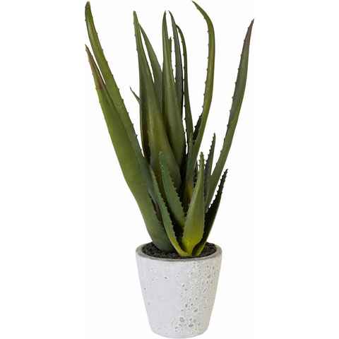 Kunstpflanze Aloe, Creativ green, Höhe 44 cm