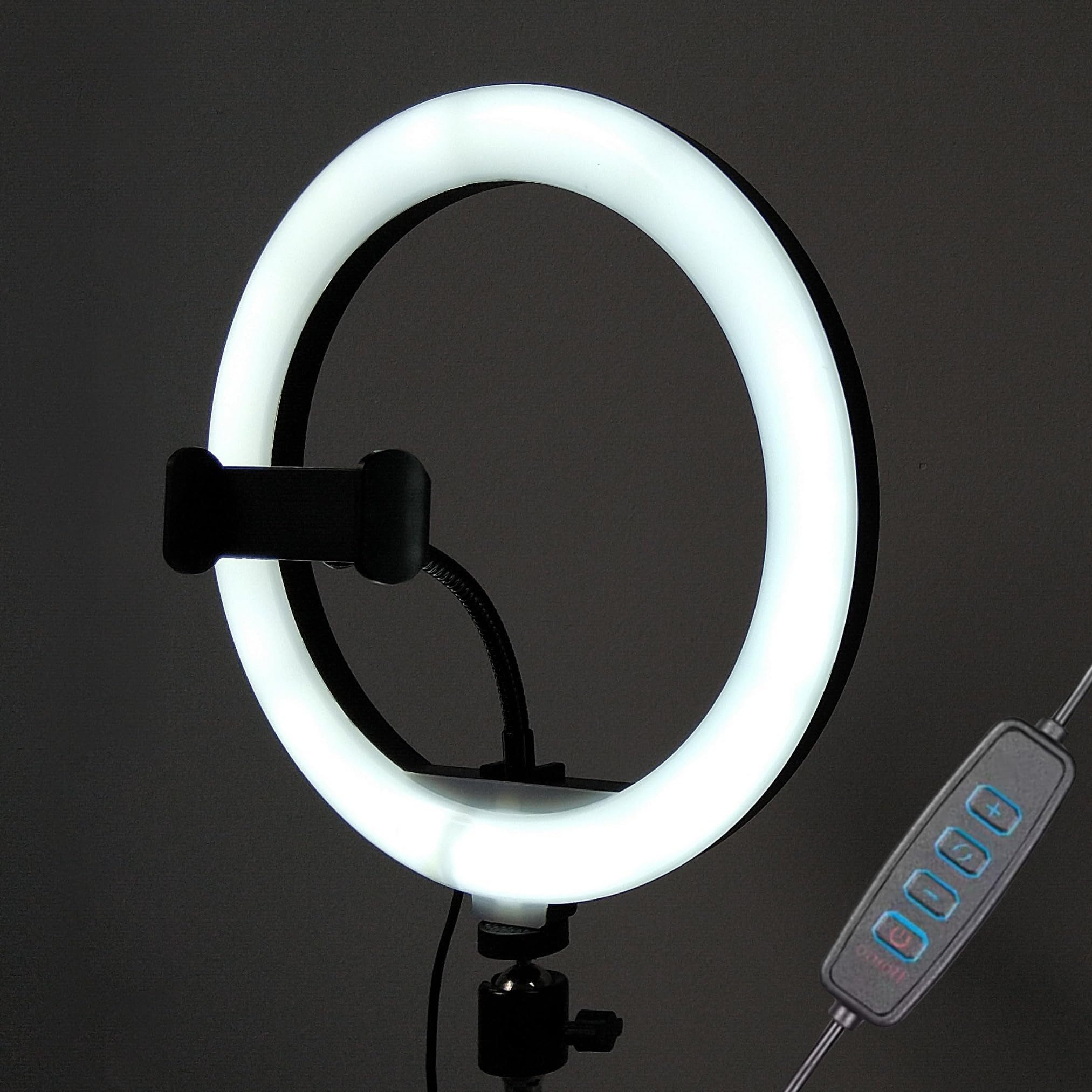 Ringlicht Großes Ringlight 10 Zoll ohne Stativ Handy Licht Beauty Lampe Foto
